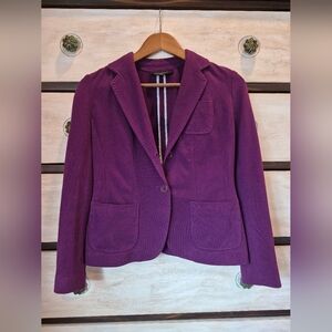 Talbots Rich Purple Women's Blazer